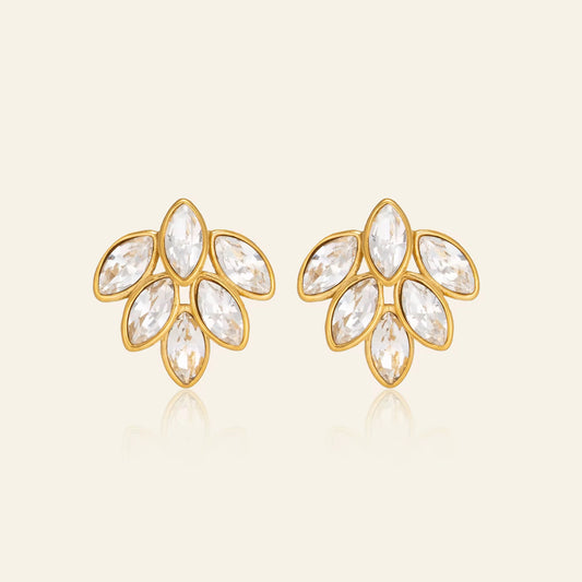 Crystal Bloom Earrings