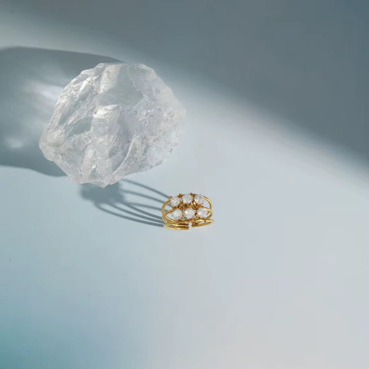 Celeste Crown Adjustable Ring
