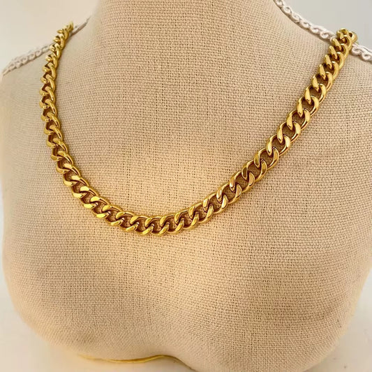 Cuban Link Chain Set
