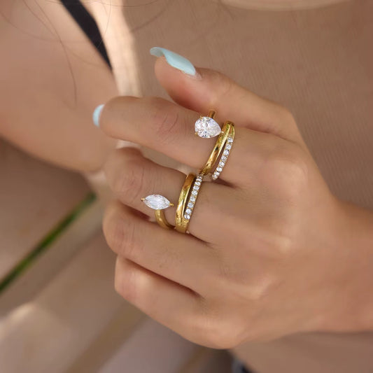 Aurora Marquise Ring