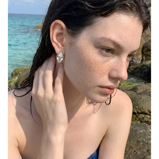 Celestial Marquis Crystal Studs
