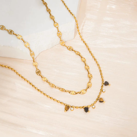 Golden Muse Layered Necklace