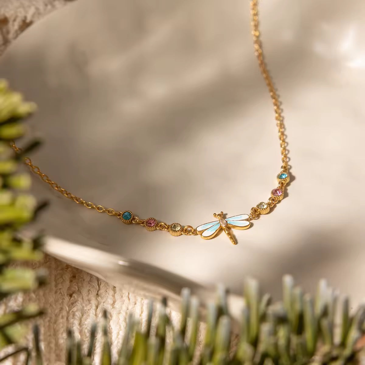 Celestia Dragonfly Jewelry Set
