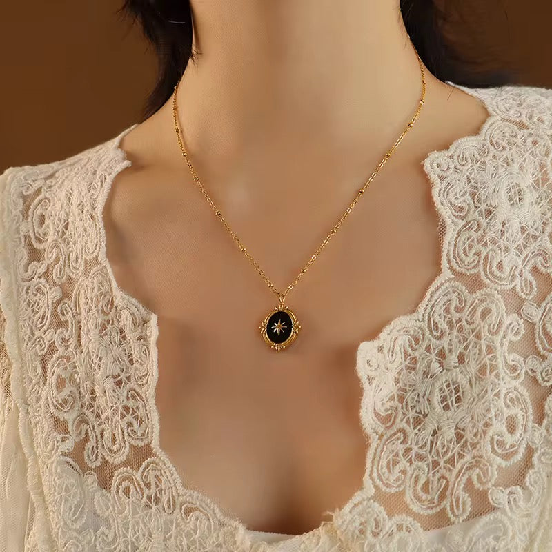 Celestial Star Pendant Necklace