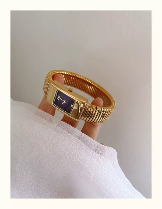 Midnight Luxe Cuff Watch