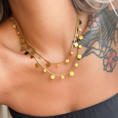 Dainty Charm Layered Necklace