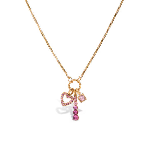 Blush Charm Necklace
