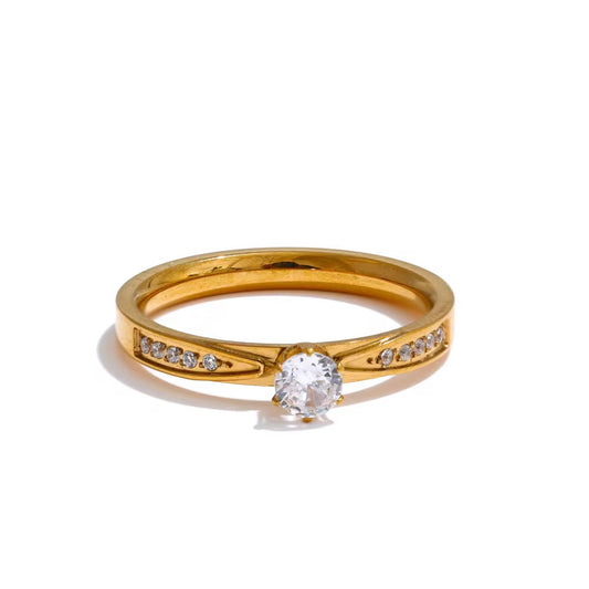 Celeste Solitaire Ring