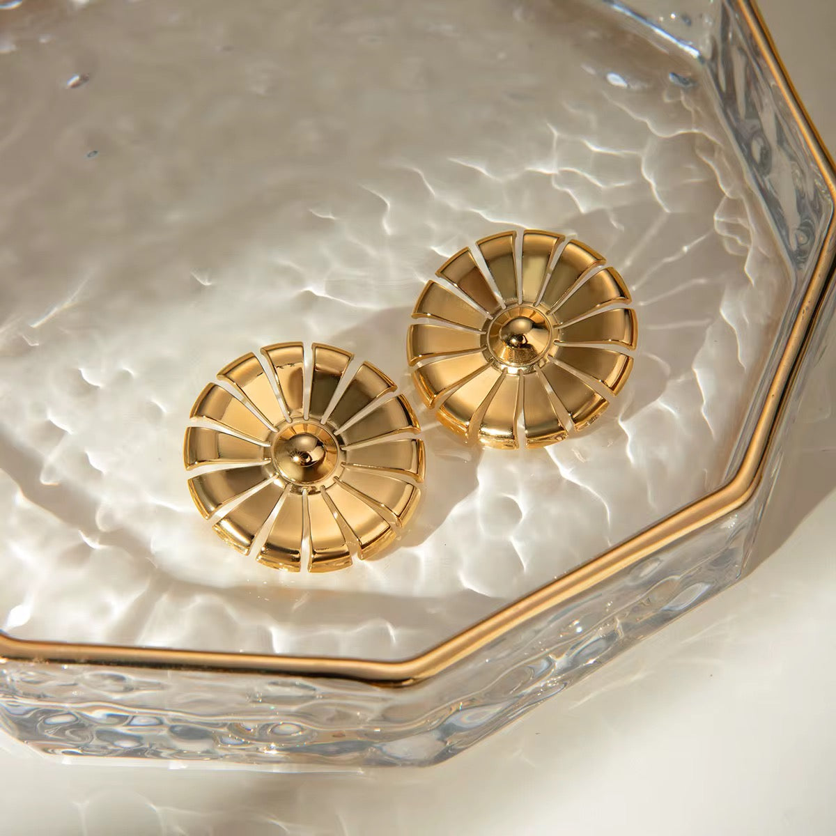 Sunburst Statement Earrings