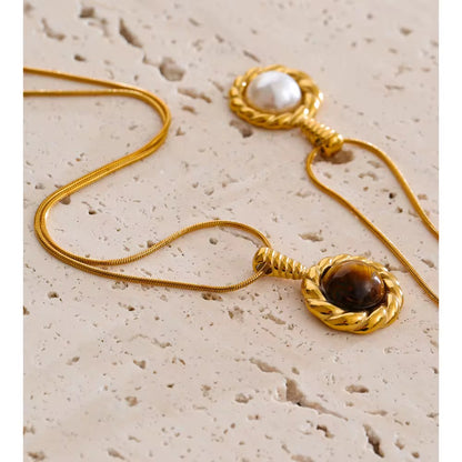 Solara Vintage Pendant Necklace