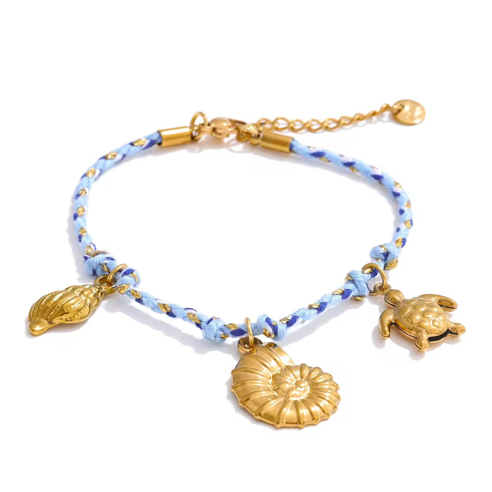 Ocean Charm Rope Bracelets