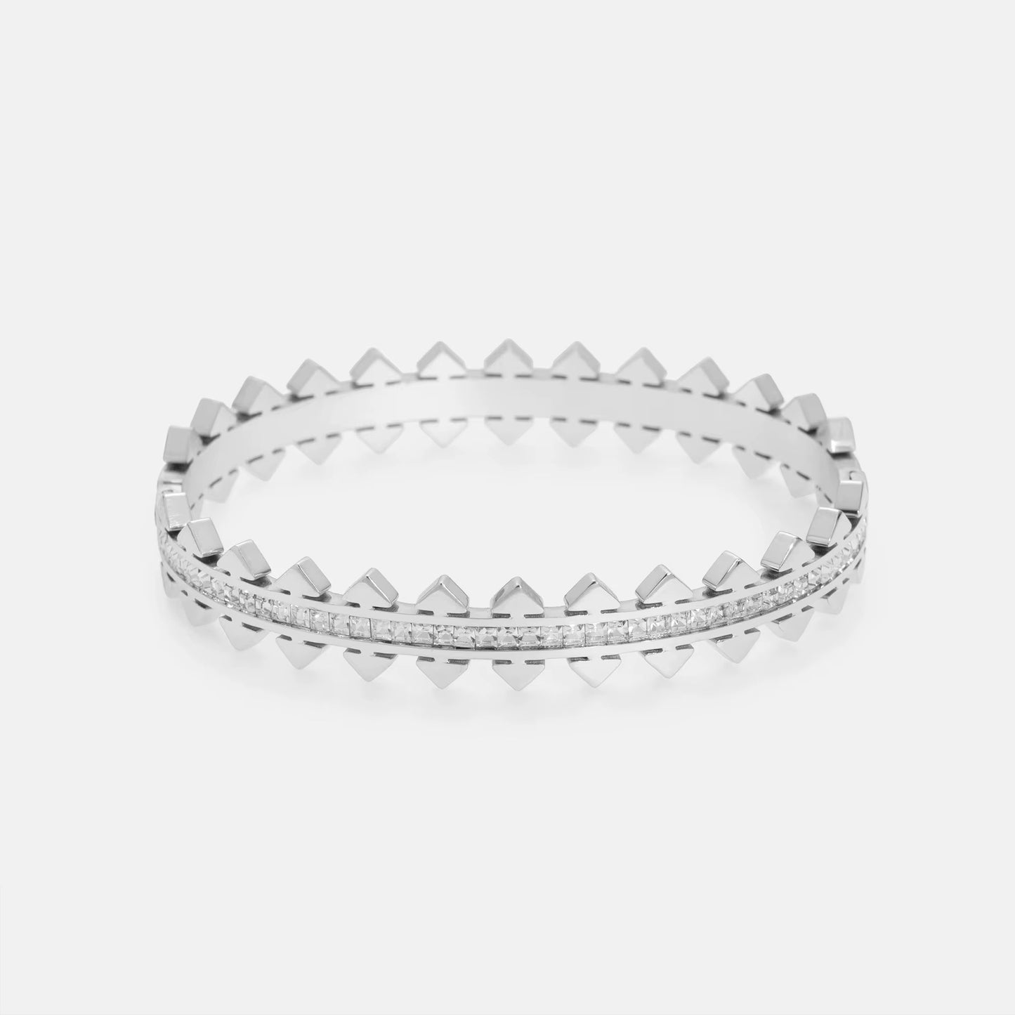 Edge Luxe Spike Bangle