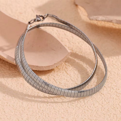 Minimal Snake Chain Necklace