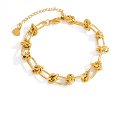 Knot Link Chain Bracelet