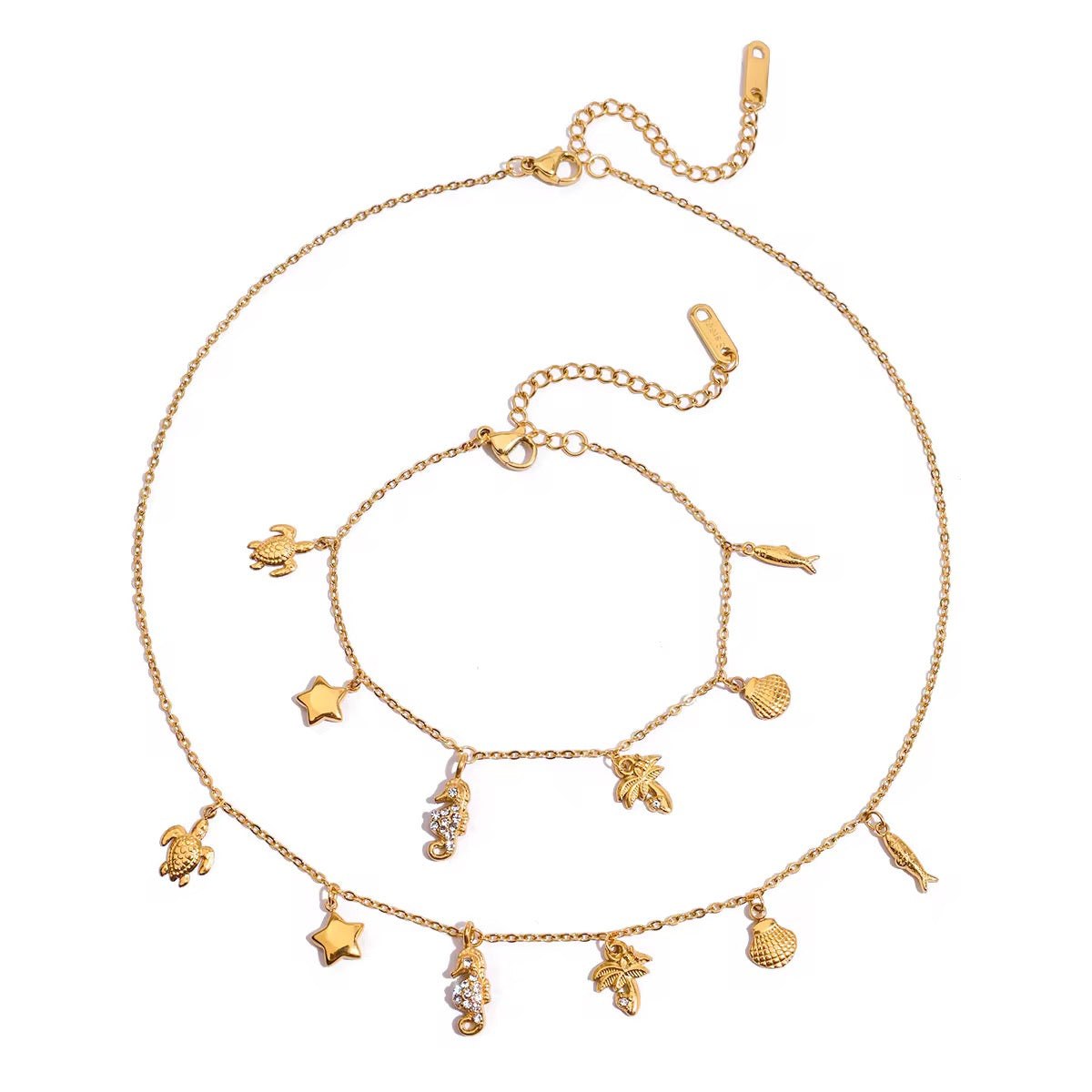 Ocean Charm Necklace