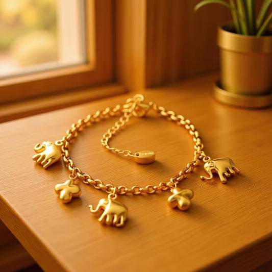 Lucky Charm Elephant Bracelet