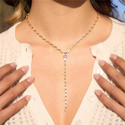 Emerald Luxe Tennis Necklace