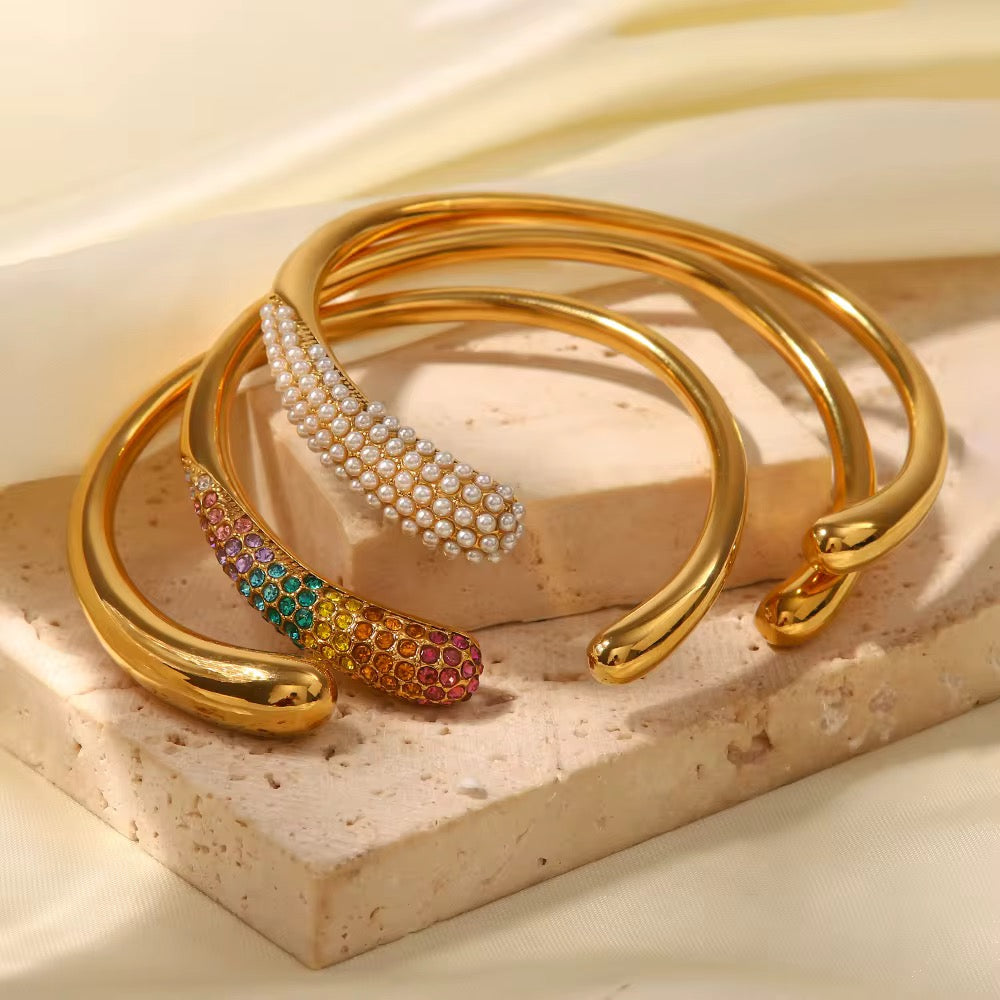Luxury Open Cuff Bracelet