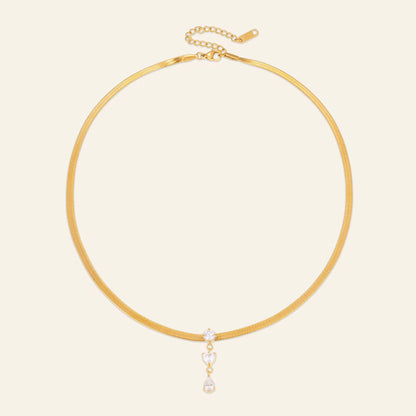 Golden Drop Luxe Necklace
