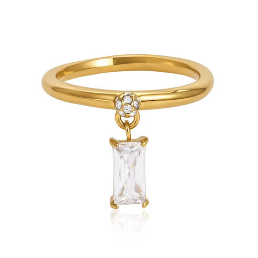 Radiant Drop Ring