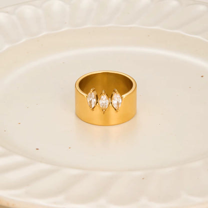 Luxe Marquise Band Ring