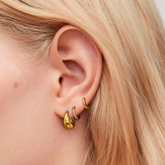 Ella Mini Hoop Earring Set