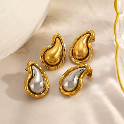 Sculpted Teardrop Earrings