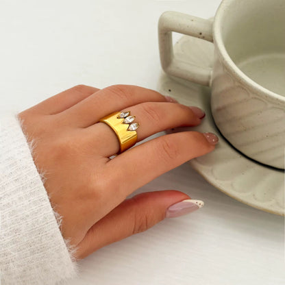 Luxe Marquise Band Ring