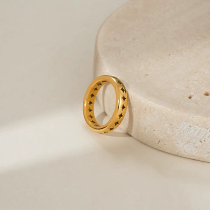 Celestial Star Band Ring