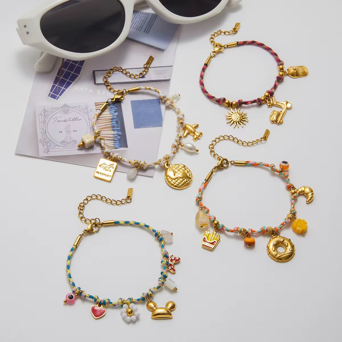 Wanderlust Charm Bracelet Collection