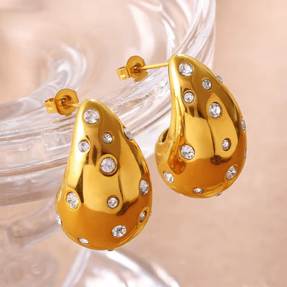 Bold Dome Statement Earrings