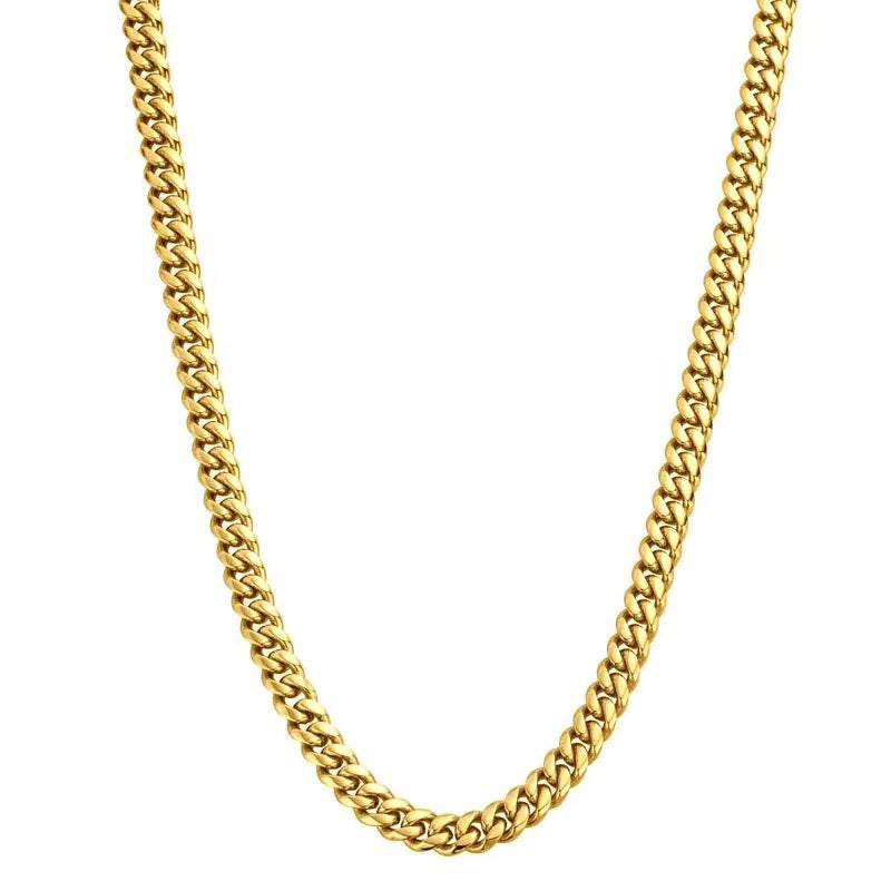 Cuban Link Chain Set
