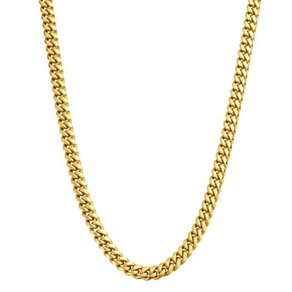 Cuban Link Chain Set