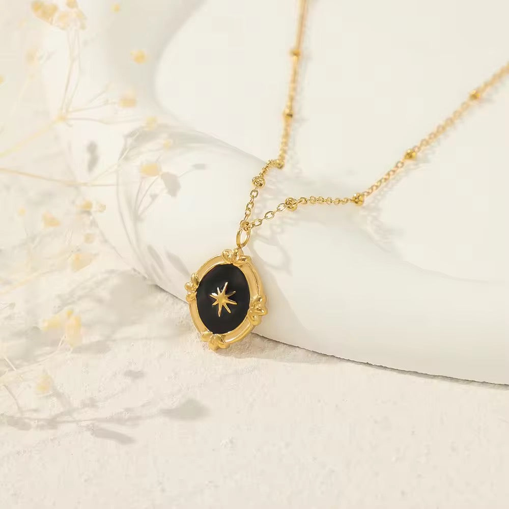 Celestial Star Pendant Necklace