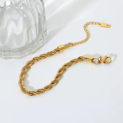 Classic Rope Chain Bracelet