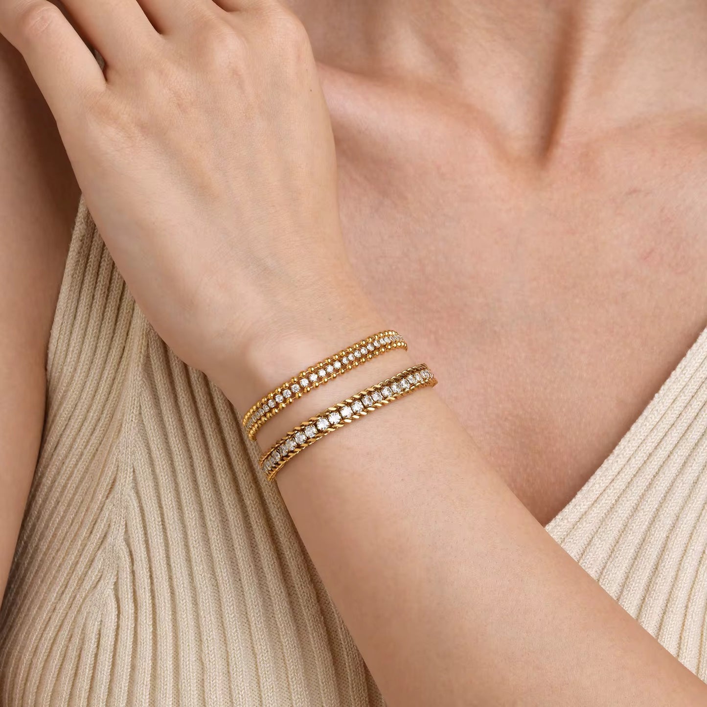 Luxury Crystal Tennis Bracelet