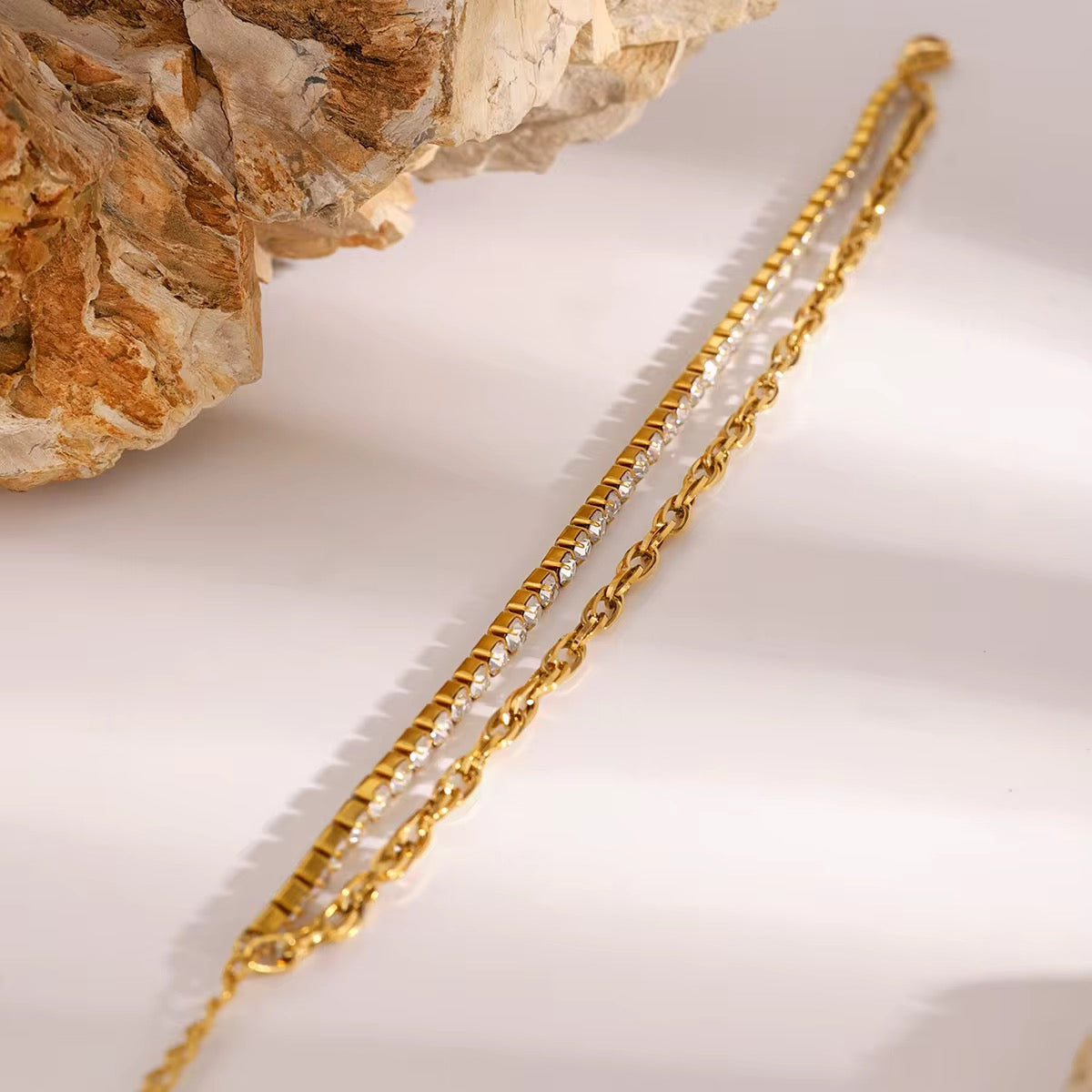 Luxury Double Layer Tennis Bracelet