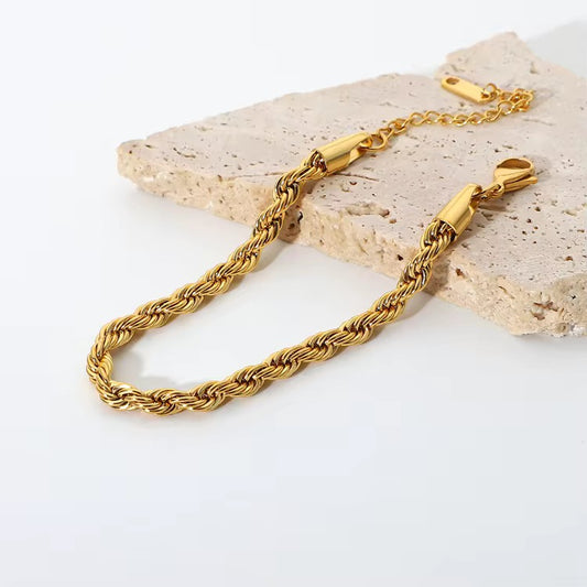 Classic Rope Chain Bracelet