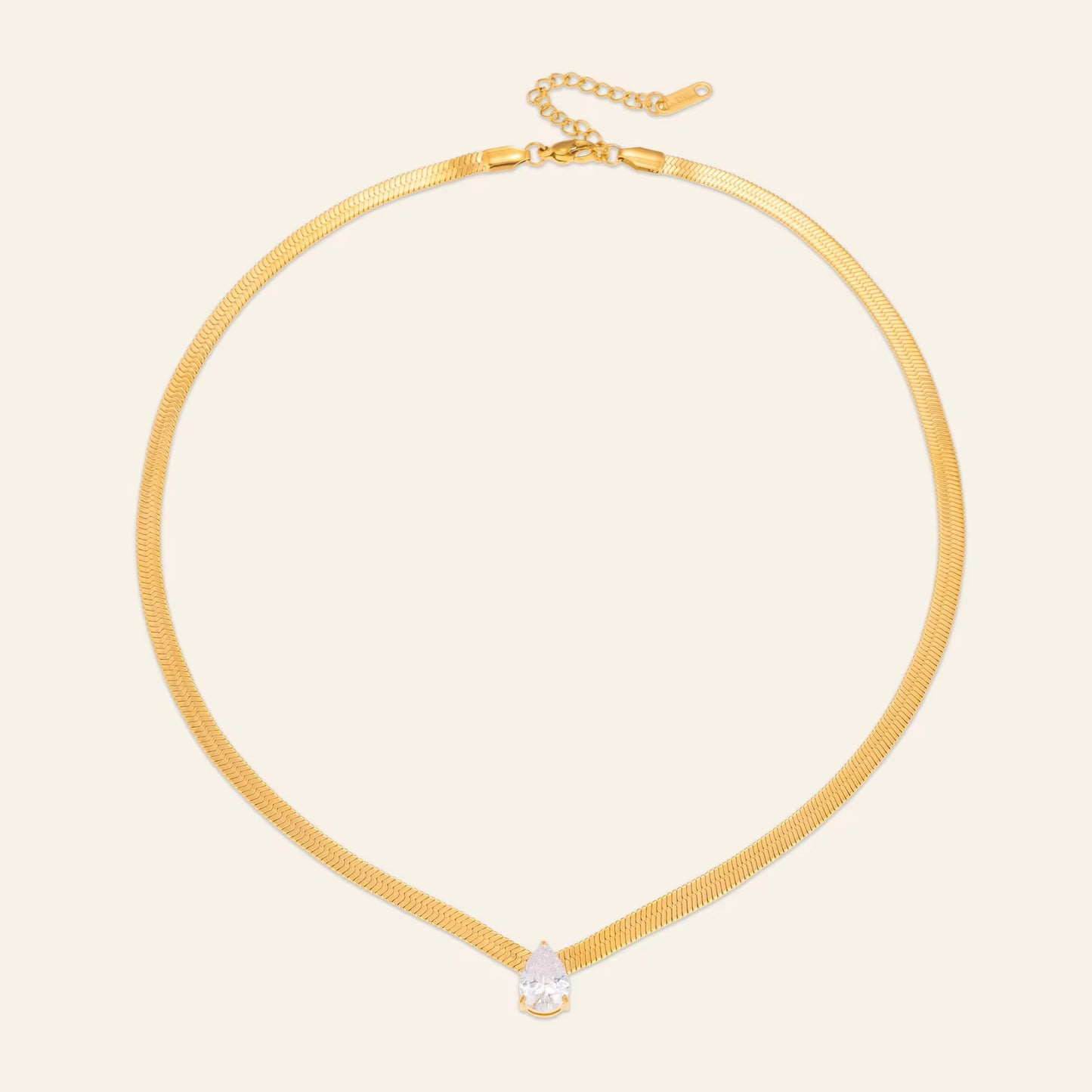 Golden Drop Luxe Necklace