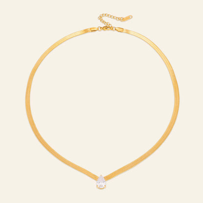 Golden Drop Luxe Necklace
