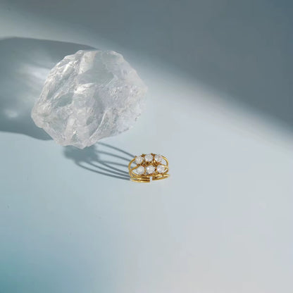 Celeste Crown Adjustable Ring