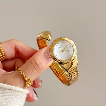 Aurora Pearl Dial Watch