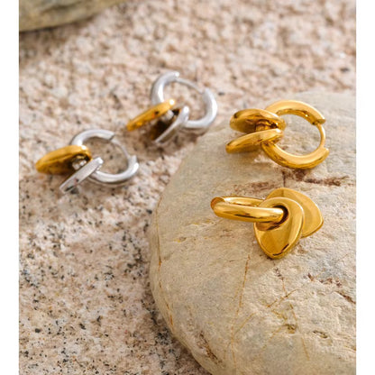 Intertwined Hoop Earrings