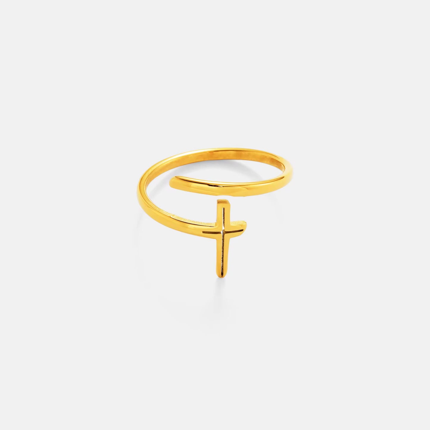 Golden Faith Ring