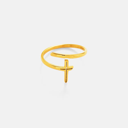 Golden Faith Ring