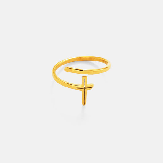 Golden Faith Ring