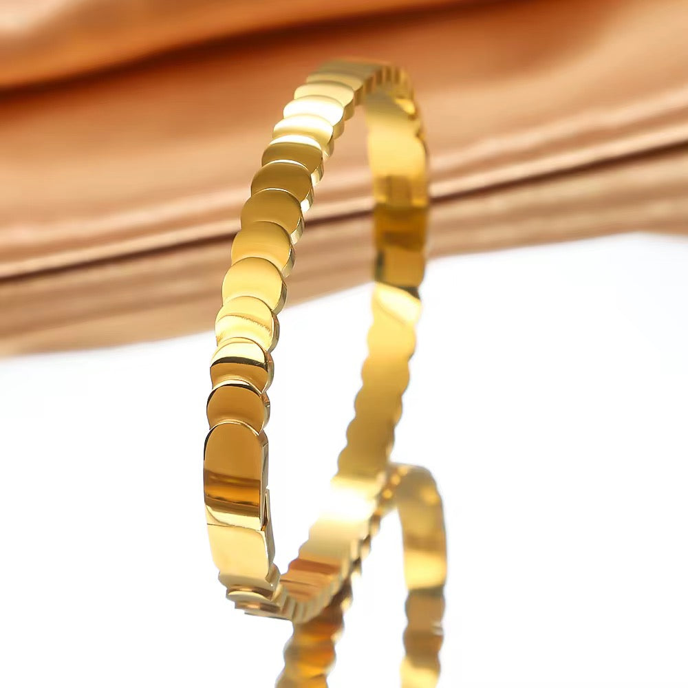 Layered Disc Bangle