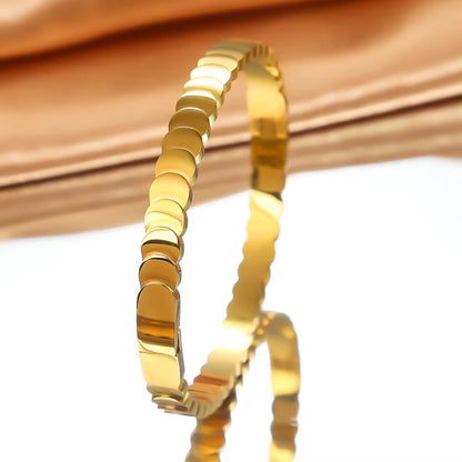 Layered Disc Bangle
