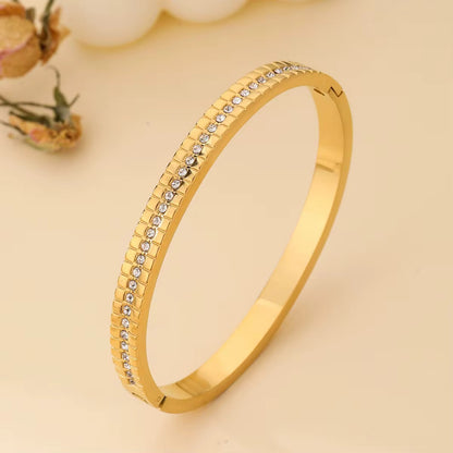Dual Row Sparkle Bangle