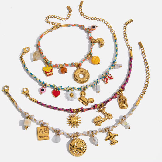 Wanderlust Charm Bracelet Collection